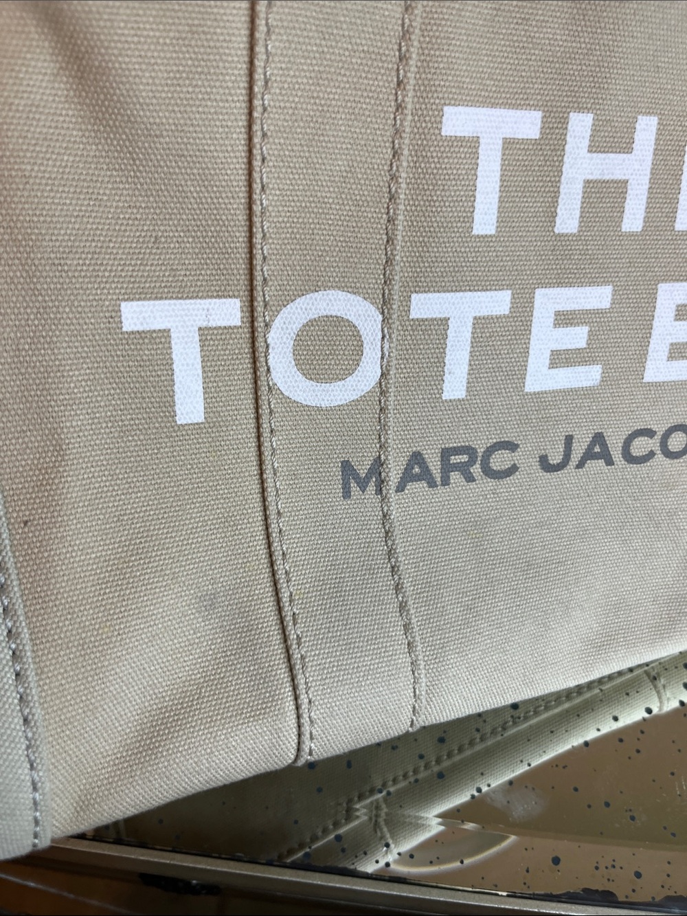 Marc Jacobs Beige Canvas Logo Tote - Picture 15 of 15
